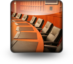 A board room